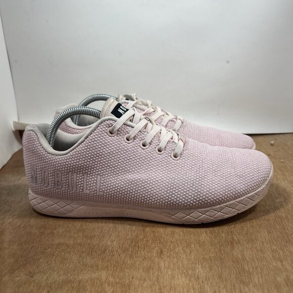 NO BULL Women Size 11.5 Pink SuperFabric Trainers Running Shoes - Picture 1 of 9